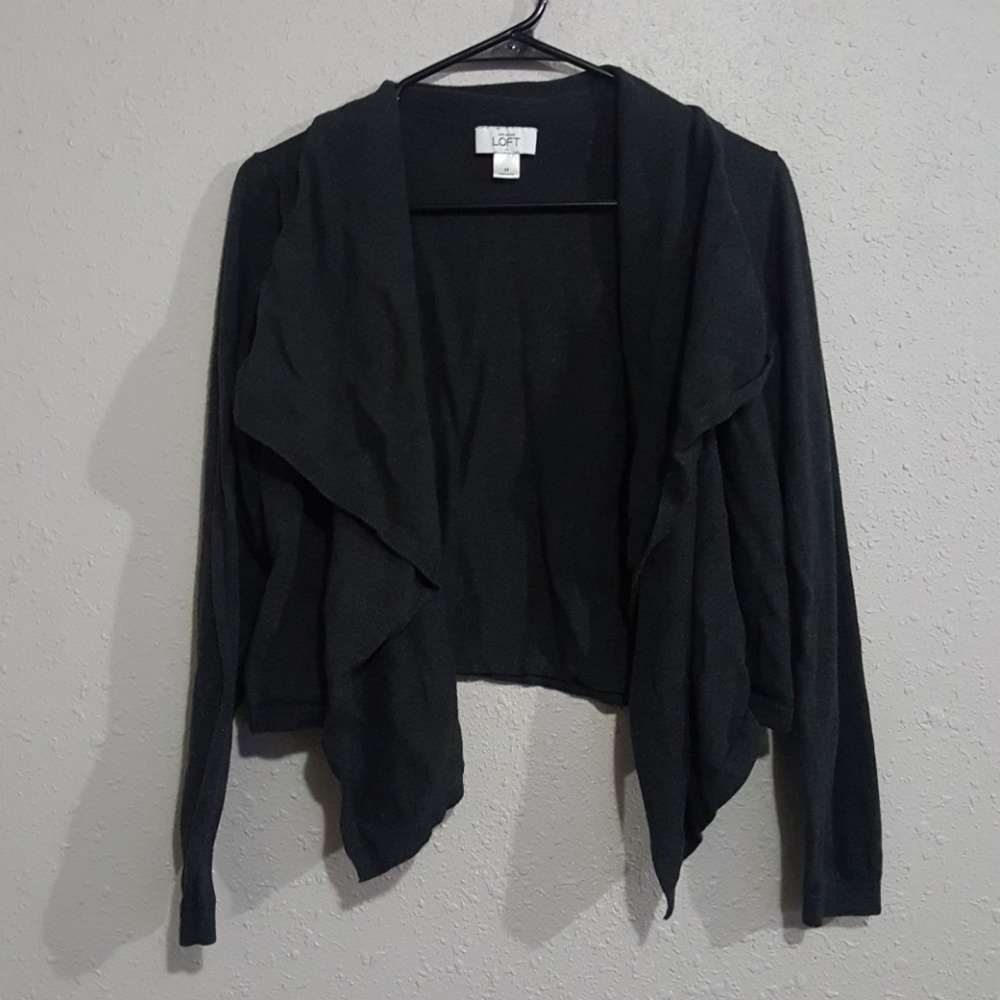 Medium grey shrug cardigan LOFT by Ann Taylor